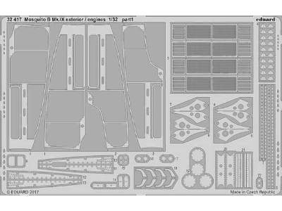 Mosquito B Mk. IX exterior / engines 1/32 - Hk Models - image 1