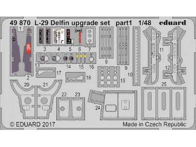 L-29 Delfín upgrade set 1/48 - Eduard - image 1