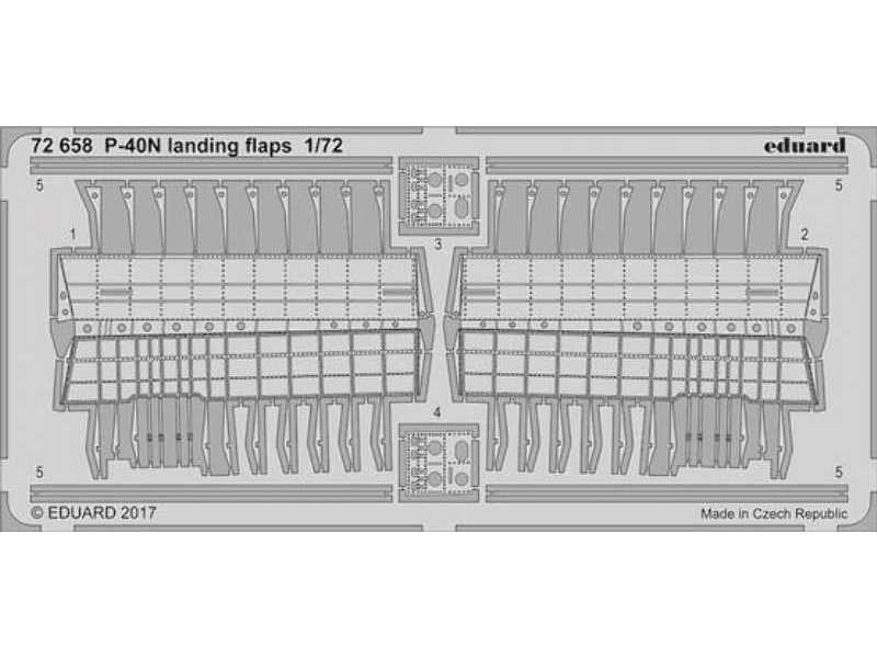 P-40N landing flaps 1/72 - Special Hobby - image 1