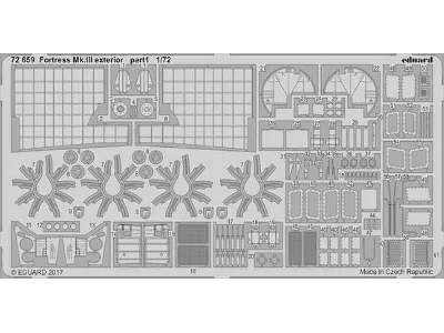 Fortress Mk. III exterior 1/72 - Airfix - image 1