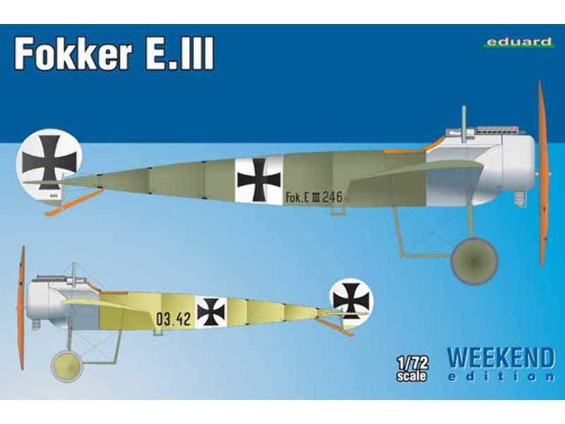 Fokker E. III 1/72 - image 1
