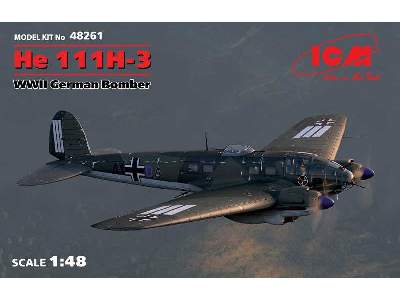 He 111H-3, WWII German Bomber  - image 1