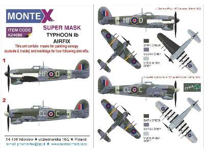 Typhoon Ib (Car Door) Airfix - image 1