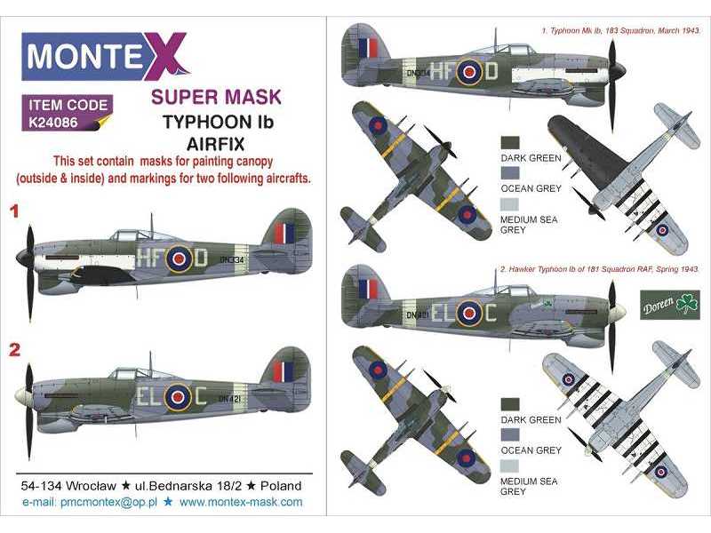 Typhoon Ib (Car Door) Airfix - image 1