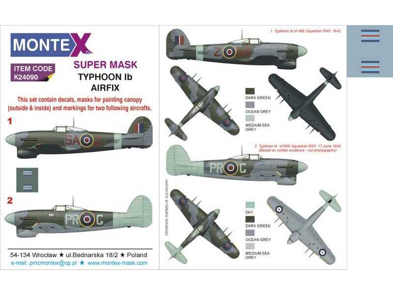 Typhoon Ib (Car Door) Airfix - image 1