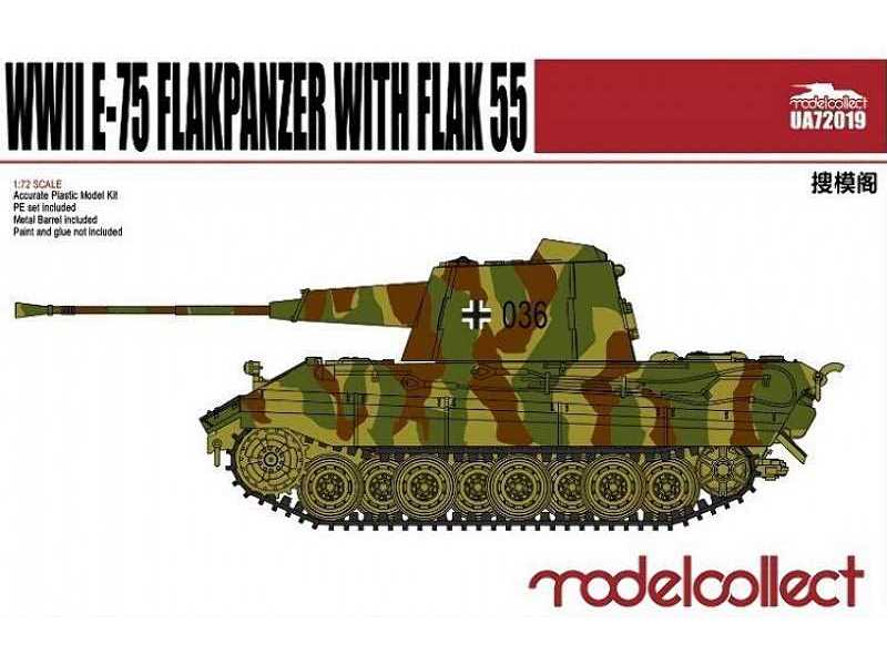 Germany WW2 E-75 Flakpanzer With FlAK 55 - image 1