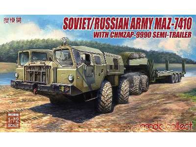 Soviet/Russian Army Maz-7410 With Chmzap-9990 Semi-trailer - image 1
