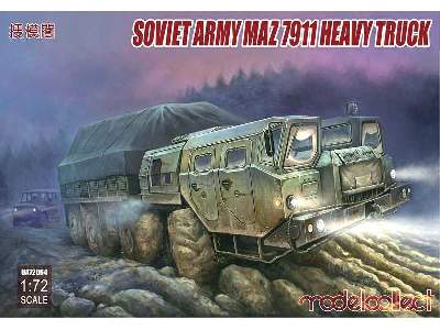 Soviet Army Maz 7911 Heavy Truck - image 1