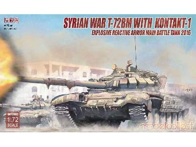 Syrian War T-72bm With Kontakt-1 Explosive Reactive Armor Main B - image 1