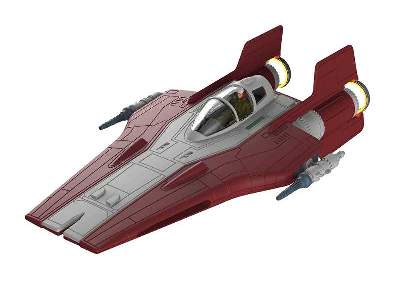 Build & Play  Resistance A-Wing Fighter, Red - image 4
