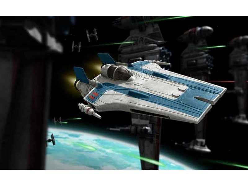 Build & Play  Resistance A-Wing Fighter, Blue - image 1
