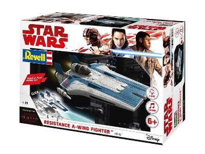 Build & Play  Resistance A-Wing Fighter, Blue - image 2