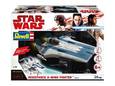 Build & Play  Resistance A-Wing Fighter, Blue - image 3