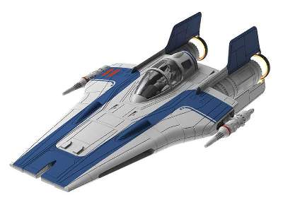 Build & Play  Resistance A-Wing Fighter, Blue - image 9