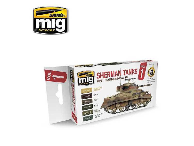 Sherman Tanks Vol. 1 WWII Commonwealth set - image 1