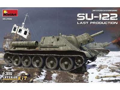 Su-122 Soviet Self-Propelled Gun Last production - Interior Kit - image 1