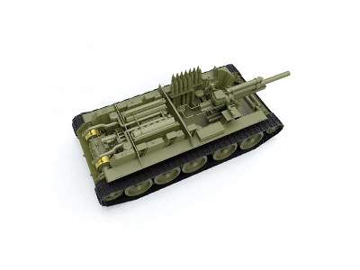 Su-122 Soviet Self-Propelled Gun Last production - Interior Kit - image 31