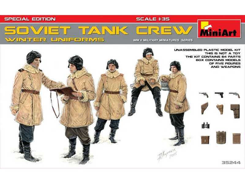 Soviet Tank Crew Winter Uniforms Special Edition - image 1