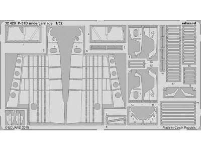 P-51D undercarriage 1/32 - Revell - image 1