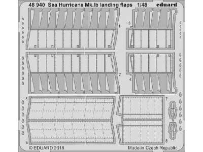 Sea Hurricane Mk. Ib landing flaps 1/48 - Airfix - image 1