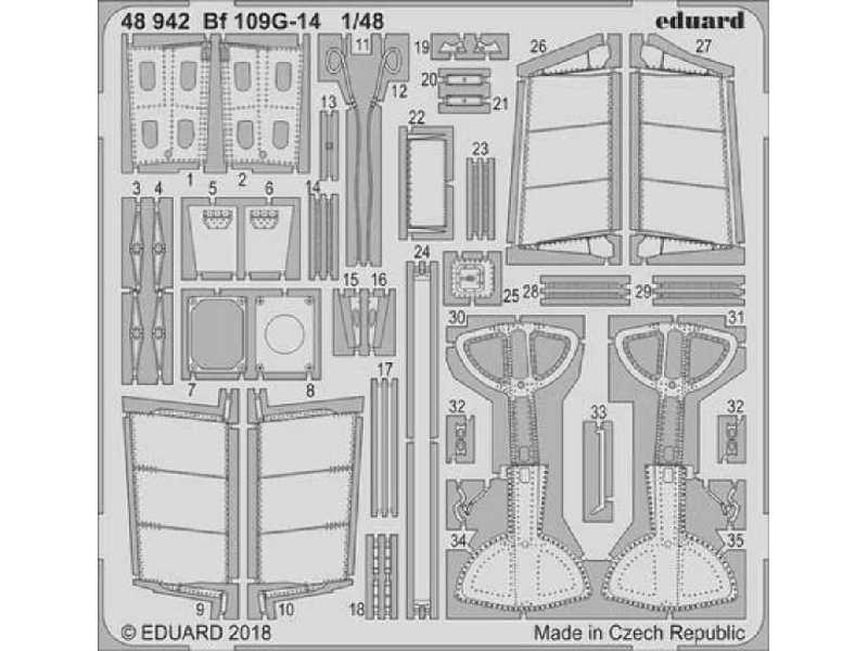 Bf 109G-14 1/48 - Eduard - image 1