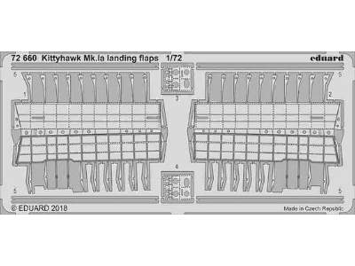 Kittyhawk Mk. Ia landing flaps 1/72 - Special Hobby - image 1