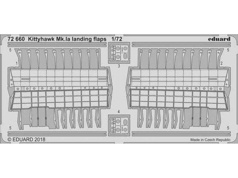 Kittyhawk Mk. Ia landing flaps 1/72 - Special Hobby - image 1