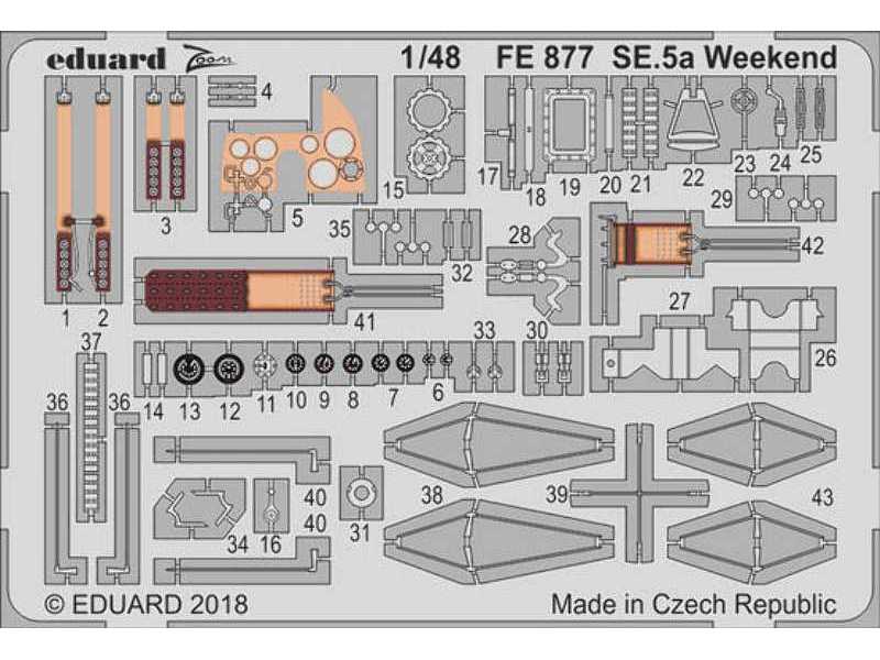 SE.5a Weekend 1/48 - Eduard - image 1