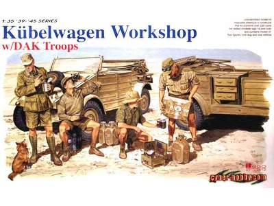 Kubelwagen Workshop + DAK Troops  - image 1