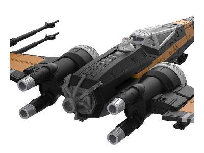 Build & Play  Poe's Boosted X-Wing Fighter - image 10