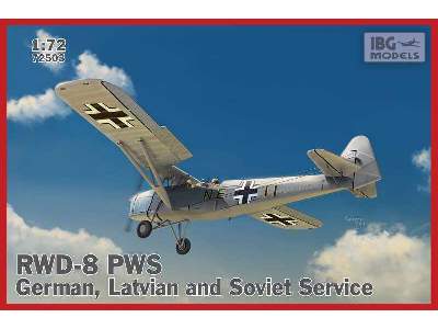 RWD-8 PWS - German, Latvian and Soviet Service - image 1