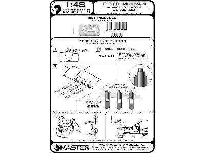 P-51d Mustang - Zestaw Detali - Uzbrojenie I Celownik - image 7