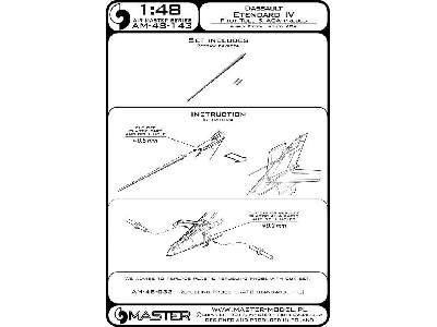 Dessault Etendard Iv - Rurka Pitota Oraz Sondy Angle Of Attack - image 4