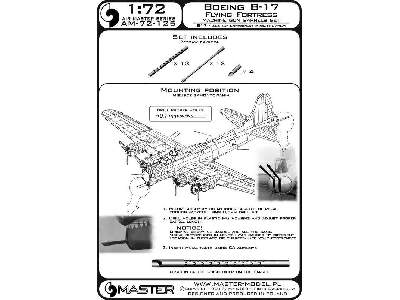 Boeing B-17 Flying Fortress - Zestaw Km-ów Browning M2 Aircraft  - image 10