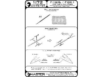 F-16xl / F-ck-1 Prototyp - Rurka Pitota Oraz Sondy Angle Of Atta - image 5