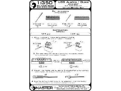 Uzbrojenie USS Alaska/Guam &#8211; Lufy 12in (9 Szt.), 5in (12 S - image 5