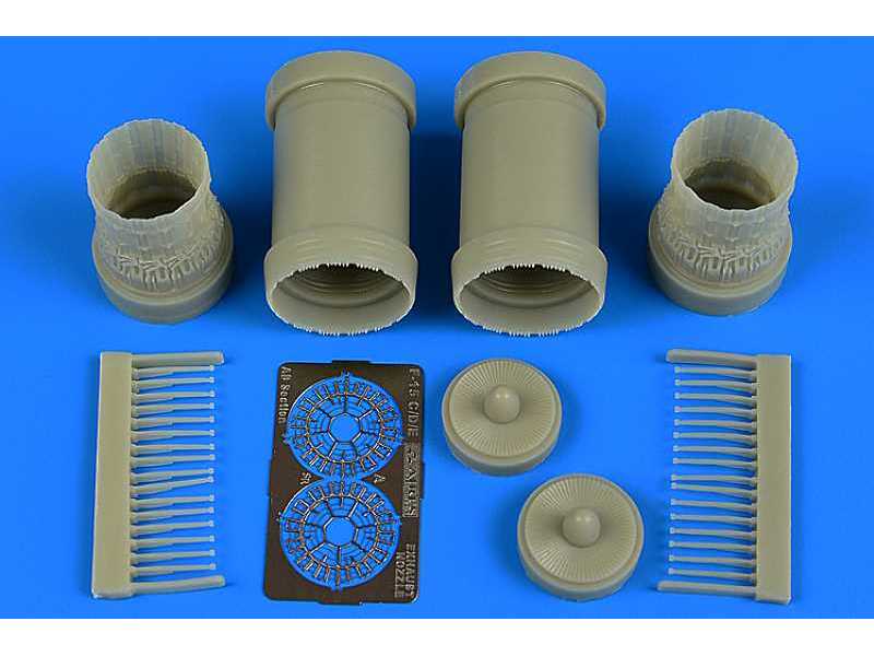F-15E Strike Eagle exhaust nozzles (new kit) - Academy - image 1 F-15E Strike Eagle exhaust nozzles (new kit) - Academy - image 1