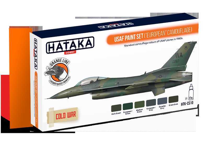 HTK-CS10 USAf Paint Set ( European Camuflage ) - image 1