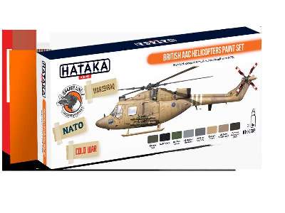 HTK-CS87 British Aac Helicopters Paint Set - image 1