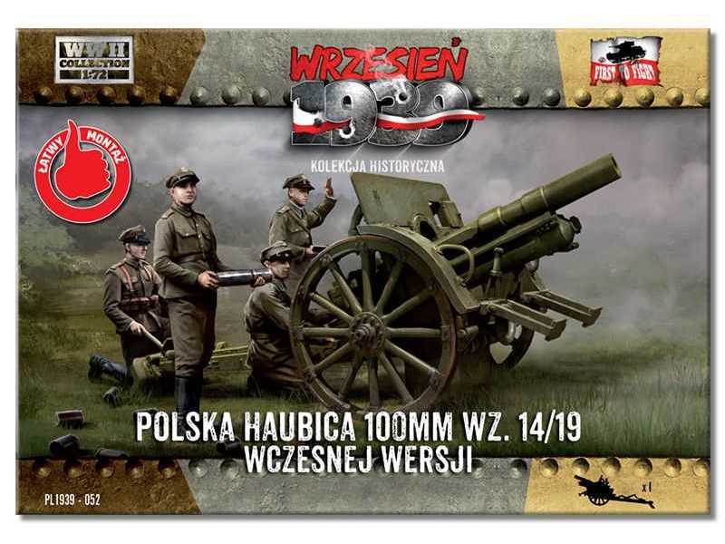 Polish howitzer 100 mm wz. 14/19 early version - image 1