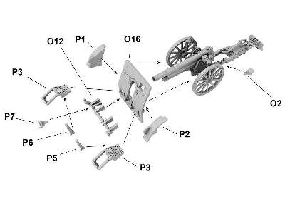 Polish howitzer 100 mm wz. 14/19 early version - image 5