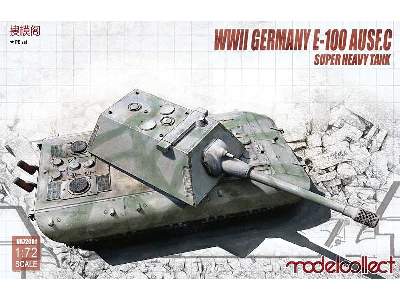 Germany WWII E-100 Ausf.C Super Heavy Tank With Krupp Turret - image 1