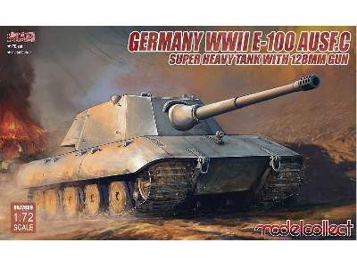 Germany WWII E-100 Heavy Tank Ausf.C With 128mm Gun - image 1