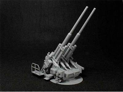 German WWII 128mm FlAK 40 Zwilling - image 9