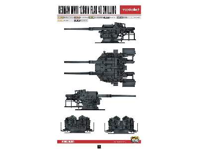 German WWII 128mm FlAK 40 Zwilling - image 10