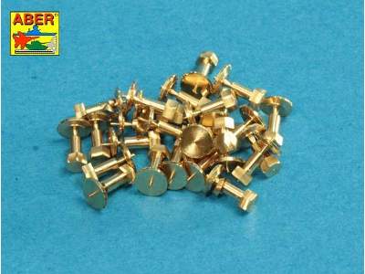 Turned imitation of Hexagonal bolts 1,75 x 2,20 mm x 25 pcs. - image 1