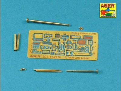 Barrel for 12,7mm machine gun DShK WWII ver. JS-2 JS-3 JSU-152 - image 1