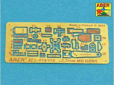 Barrel for 12,7mm machine gun DShK WWII ver. JS-2 JS-3 JSU-152 - image 3