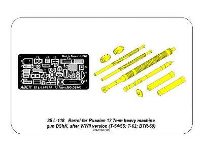 Barrel for 12.7mm machine gun DShK, after WWII version T-54/55 B - image 20