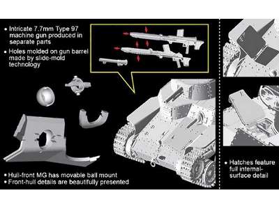 IJA Type 97 Medium Tank Chi-Ha Early Production (Smart Kit) - image 12